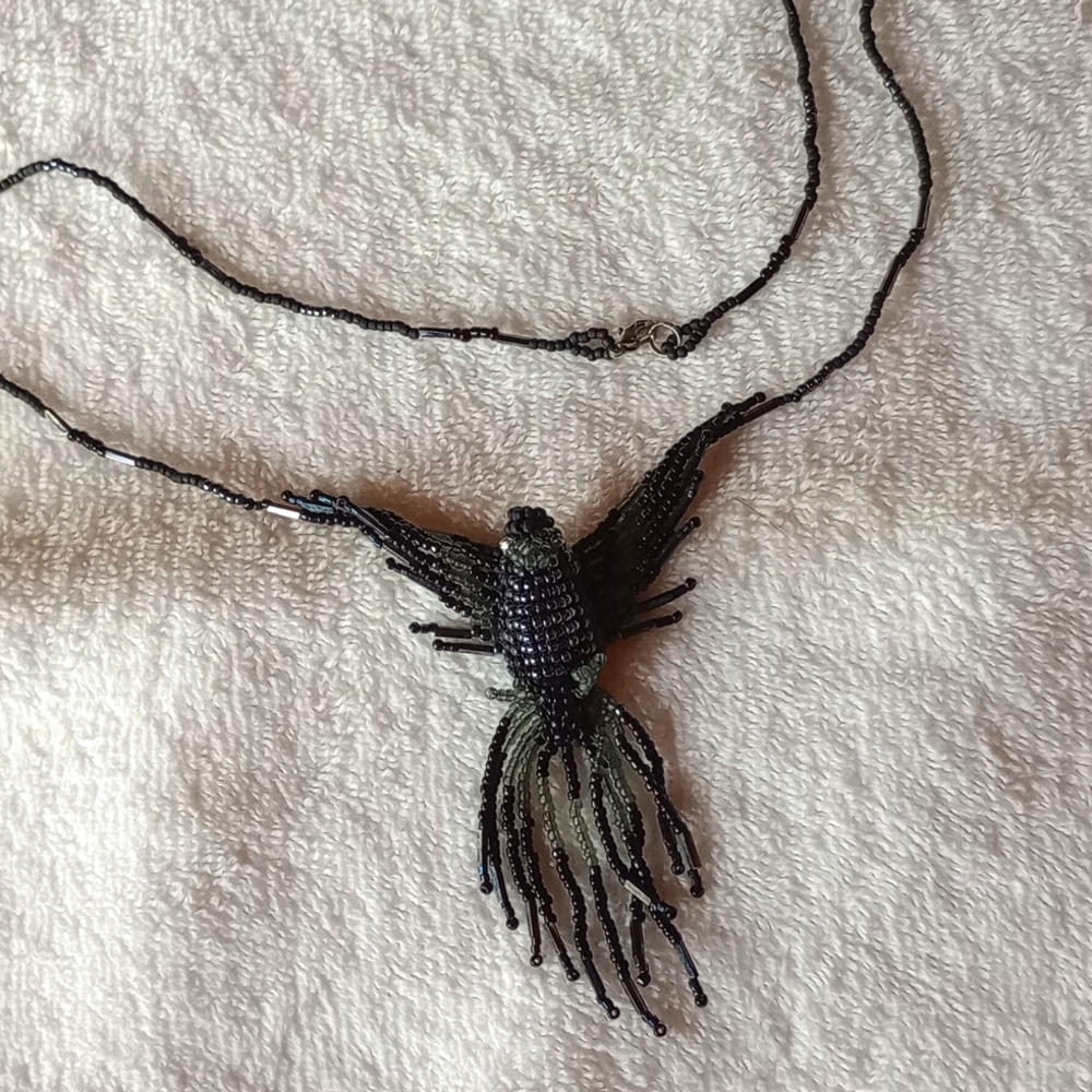 Authentic Handmade Native Beadwork Necklace